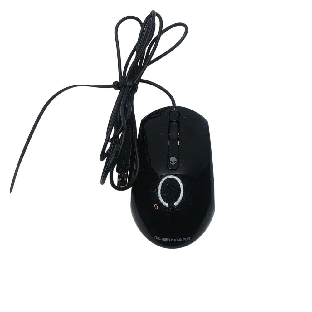 Alienware‎ Wired Optical Gaming Mouse OS Black MODMUO USB-A Ergonomic